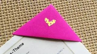 Easy Origami Bookmark