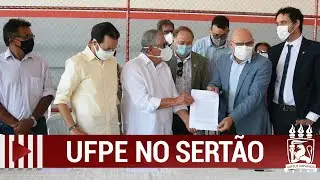 UFPE firma convênio para implementação de Núcleo de Extensão e Cultura no Sertão