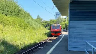 Электропоезд ЭД9э - 0006 Кизнер — Казань
