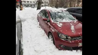 #vlog / Страна Давтария say /  Февраль закончился /   Соседи спасли мою машину / Снега и сугробы