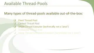 Creating Threads Using Executors Framework - Cached Thread Pool | Part-1