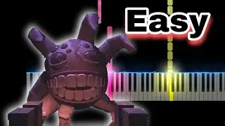 DOORS FLOOR 2: THE MINES Ending Theme (Easy Piano Tutorial)