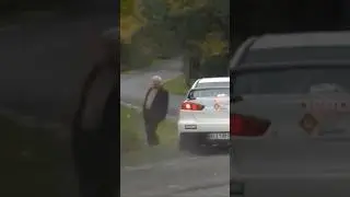 Dziadek na rajdzie #rally #rajdy #funny