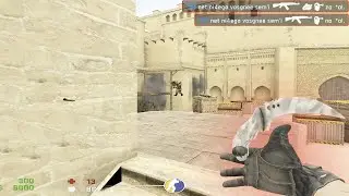 НАПАРНИКИ в CS:SOURCE 2024 - HUD CS2 map de_mirage_csgo, de_inferno