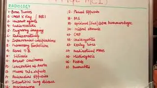 Most important topics for FMGE-MCI