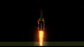 Симулятор запуска ракеты в космос для Роблокс. Codding simulator rocket SpaceX  in Roblox Studio