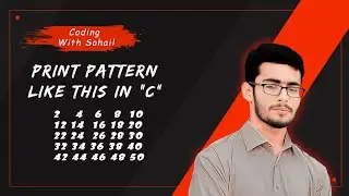 Pattern 8 || C Programming || Coding With Sohail