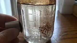 Ferrofluid in Sugar water at equal density