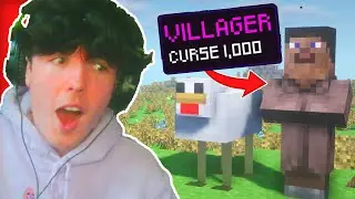 Surviving in CURSED Minecraft