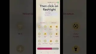 How to change the flashlight brightness on your phone! 🔦