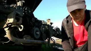 замена прокладки ГБЦ ауди 100 с4 2.3......