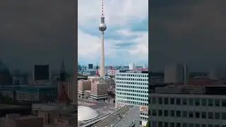 Berlin Alexanderplatz - aerial photography by drone #berlin #drone #airphotography #alexanderplatz