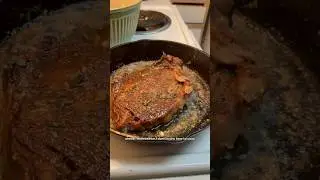 Making Steak with the little bro! 