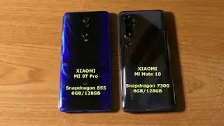 Xiaomi Mi Note 10 vs Mi 9T Pro (Snapdragon 730G vs Snapdragon 855)