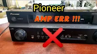 Ошибка AMP ERR Pioneer VSX-818V ремонт