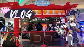 Мой поход на выставку по геншину в ТЦ Авиапарк ^^| Genshin Impact