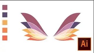 How to create simple wings in Adobe Illustrator