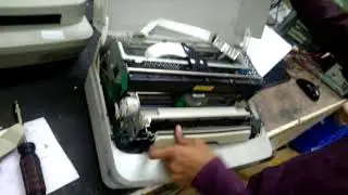 Olivetti PR2 disassemble printer part