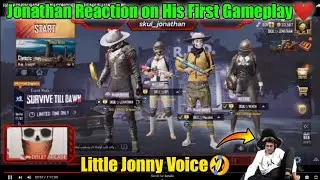 Jonathan Reaction on His First Gameplay❤️😲। Jonathan First Gameplay।