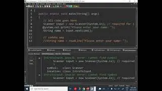 Input in Java using Scanner