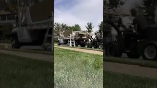 Hydraulics are fun when they work