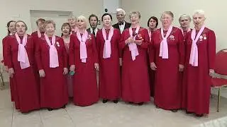 Академический народный хор ветеранов войны и труда "Созвучие": "Посею лебеду на берегу"