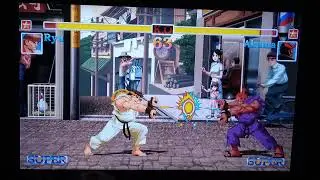 Ultra Street Fighter II(Switch)-Ryu vs Akuma