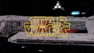 Battlestar Galactica 1978 Intro with Star Wars Theme