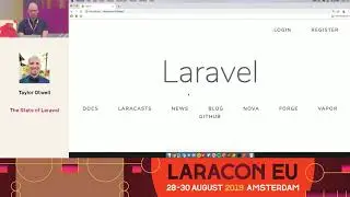 The State of Laravel by Taylor Otwell