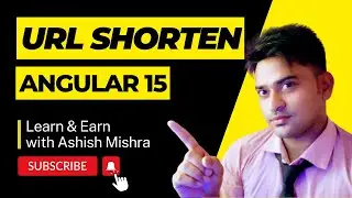 Angular 15 URL Shorter Project From Scratch, URL shorten in Angular