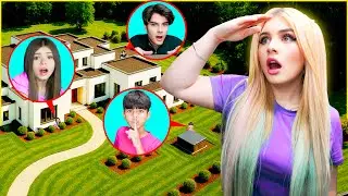 My little brothers hid in the Bunny Mansion 😱🏡🤫