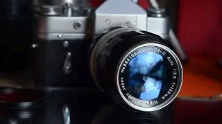 Плёночный объектив Nikkor -Q Auto 1:3.5  f=135 mm Nippon Kogaku Japan