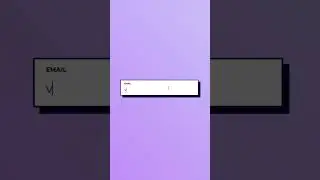 Brutalist Input Animation using HTML CSS |  