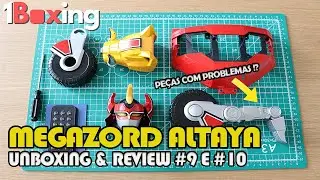 Megazord Power Rangers Altaya - Unboxing & Review das edições números 9 e 10