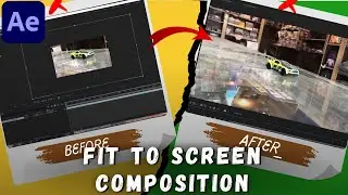 How To Adjust Video To The Composition (Resolution) of After Effects |