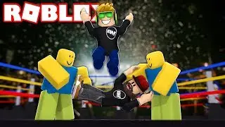 PLAYING GANG BEASTS in ROBLOX FLOPPY FIGHTERS