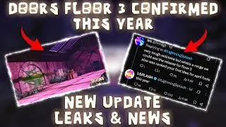 DOORS FLOOR 3 CONFIRMED News | New DOORS UPDATE LEAKS About The Upcoming Updates | Doors Ranked Mode