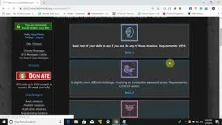 Basic Mission 1(hackthissite.org)
