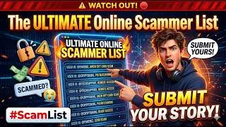 The ULTIMATE Online Scammer List: Submit Your Scam Story 