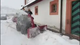 Anbauschneefräse Schneefräse hydr. Frontanbau für Taktor Kleintraktor SF120H/SF140H (Nassschnee)
