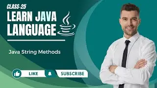 JAVA String Methods | JAVA Tutorials |