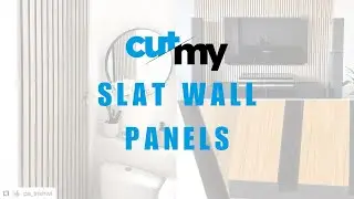 Custom Cut Slat Wall Panels: 6 Finishes, Easy Install | Home & Commercial | FSC Certified