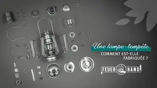 ✨🔎 Fabriqué en Allemagne depuis 130 ans! Comment est fabriquée notre Lampe -tempête Feuerhand ? 🔧