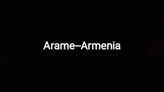 Arame - ARMENIA (Lyrics/текст песни)