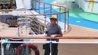 Check out our new friend who spotted it us today onboard the Carnival Horizon LOVERS.