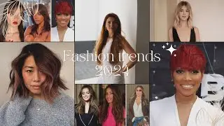 FASHION TRENDS 2024. СТРИЖКИ