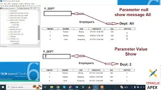 Parameter Null Show Message All Records in Jasper Report / Jasper Report Server | Mr Gactack