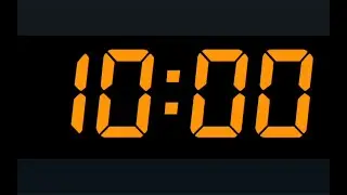 TEMPORIZADOR 10 MINUTOS | Cuenta atrás 10 min