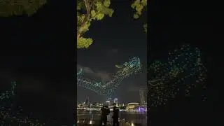 Dragon Drone Show||Marina Bay Sands||Singapore