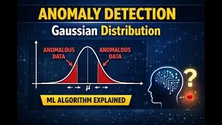 Anomaly Detection in Machine Learning | Gaussian Distribution Explained (Step-by-Step)